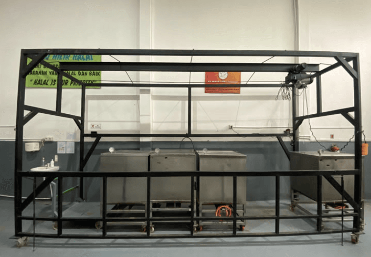 Overview of the production-ready dry spice processing line